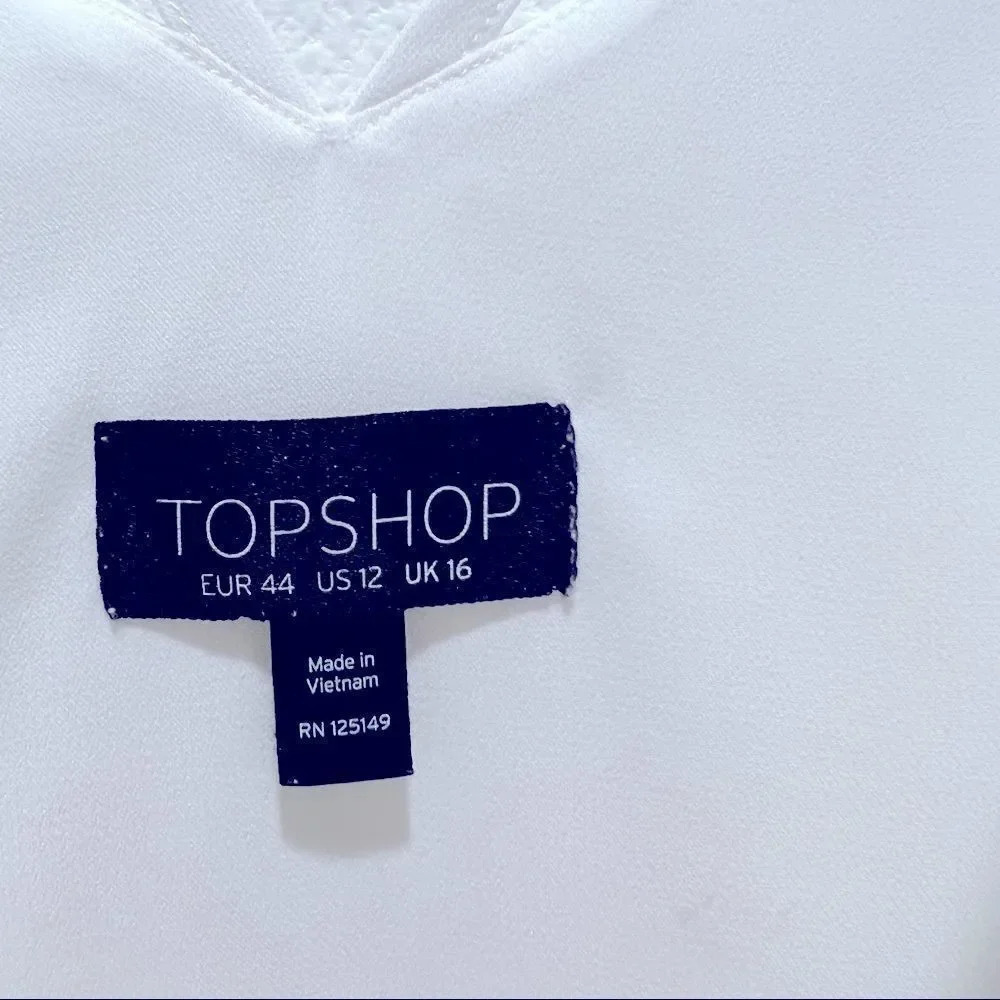 TopShop White Tank - Picture 4 of 4